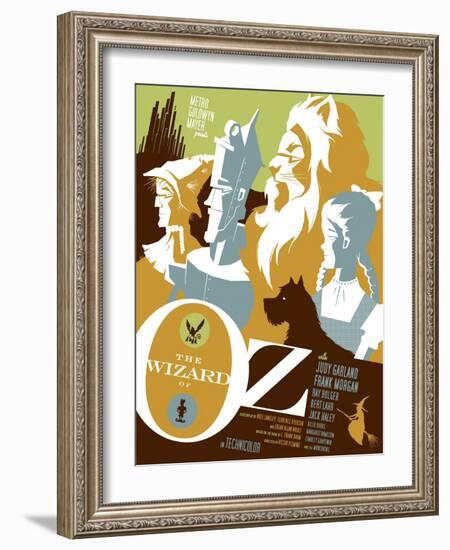 The Wizard of Oz, 1939-null-Framed Art Print