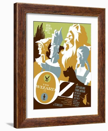 The Wizard of Oz, 1939-null-Framed Art Print