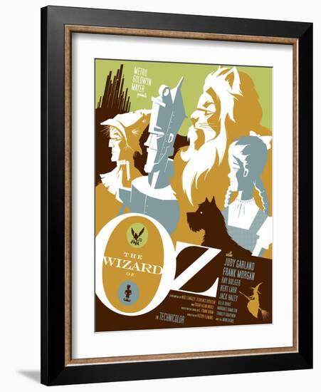 The Wizard of Oz, 1939-null-Framed Art Print