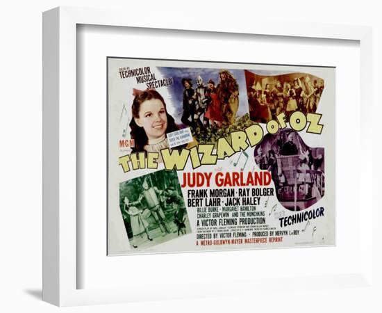 The Wizard of Oz, 1939-null-Framed Premium Giclee Print