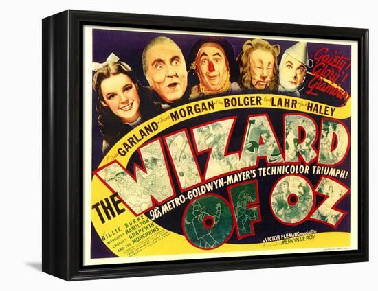 The Wizard of Oz, 1939-null-Framed Stretched Canvas