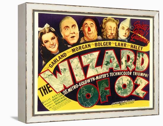 The Wizard of Oz, 1939-null-Framed Stretched Canvas