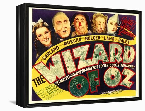 The Wizard of Oz, 1939-null-Framed Stretched Canvas