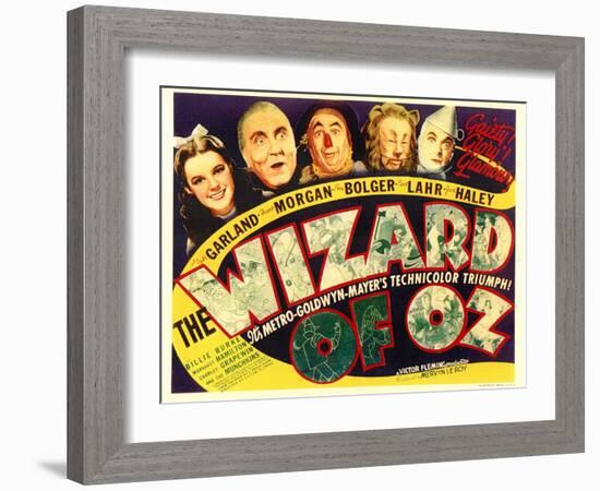 The Wizard of Oz, 1939-null-Framed Art Print