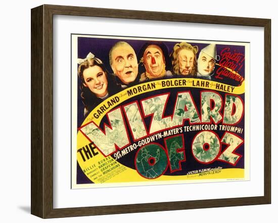 The Wizard of Oz, 1939-null-Framed Art Print