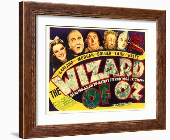 The Wizard of Oz, 1939-null-Framed Art Print