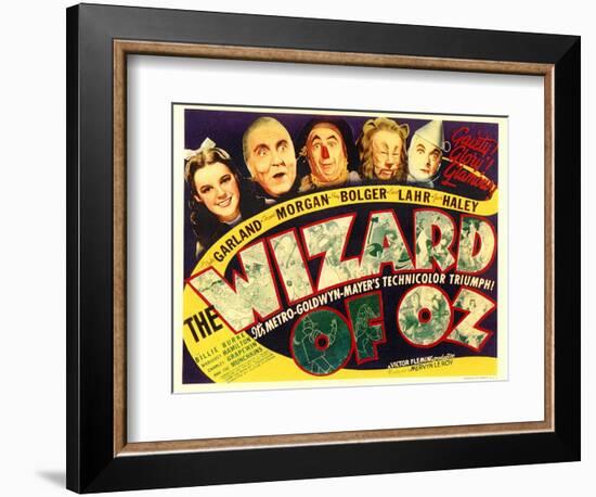 The Wizard of Oz, 1939-null-Framed Premium Giclee Print