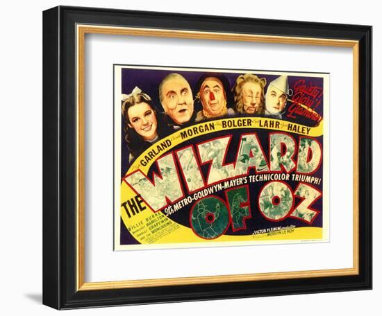 The Wizard of Oz, 1939-null-Framed Premium Giclee Print