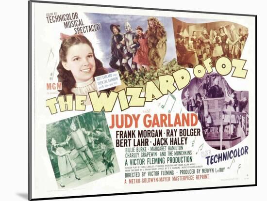 The Wizard of Oz, 1939-null-Mounted Art Print