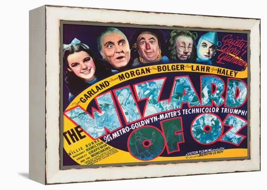 The Wizard of Oz, 1939-null-Framed Stretched Canvas