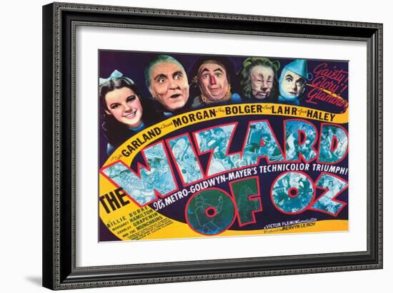 The Wizard of Oz, 1939-null-Framed Art Print