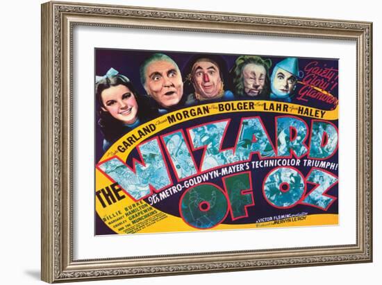 The Wizard of Oz, 1939-null-Framed Premium Giclee Print