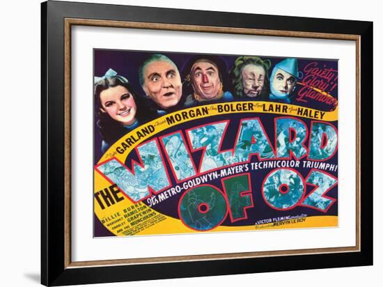 The Wizard of Oz, 1939-null-Framed Premium Giclee Print