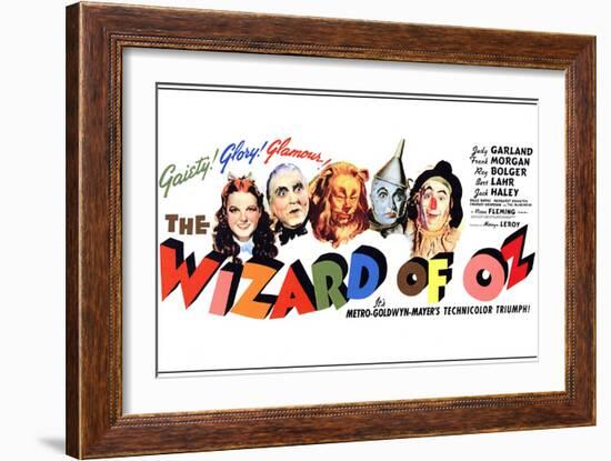 The Wizard of Oz, 1939-null-Framed Art Print