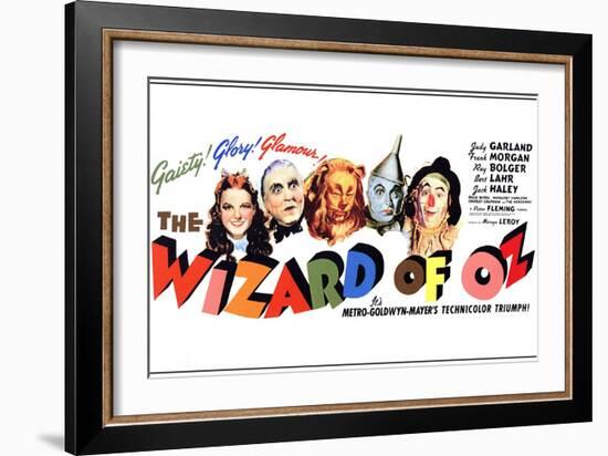 The Wizard of Oz, 1939-null-Framed Art Print