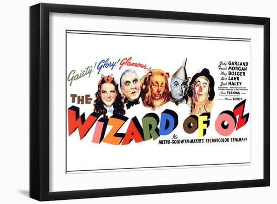 The Wizard of Oz, 1939-null-Framed Art Print