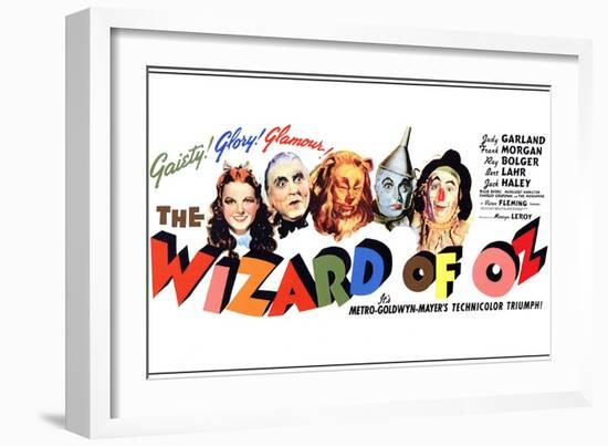 The Wizard of Oz, 1939-null-Framed Art Print