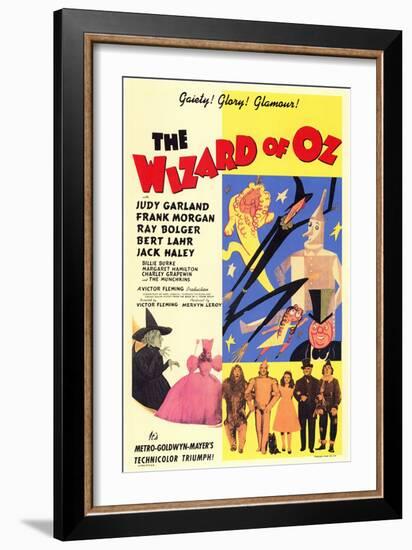 The Wizard of Oz, 1939-null-Framed Premium Giclee Print