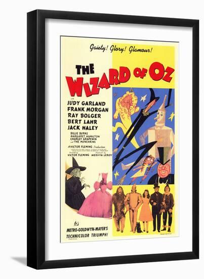 The Wizard of Oz, 1939-null-Framed Premium Giclee Print