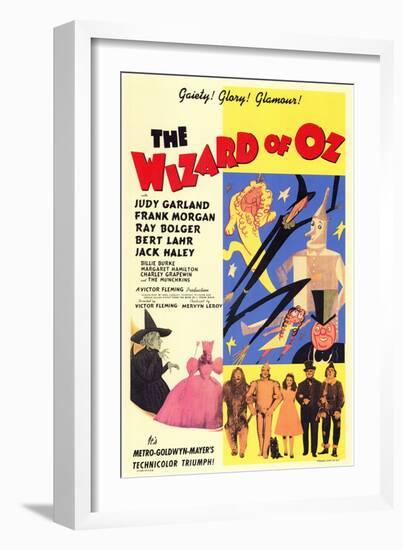 The Wizard of Oz, 1939-null-Framed Premium Giclee Print