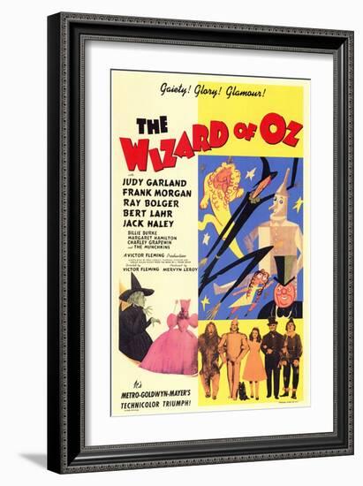 The Wizard of Oz, 1939-null-Framed Premium Giclee Print