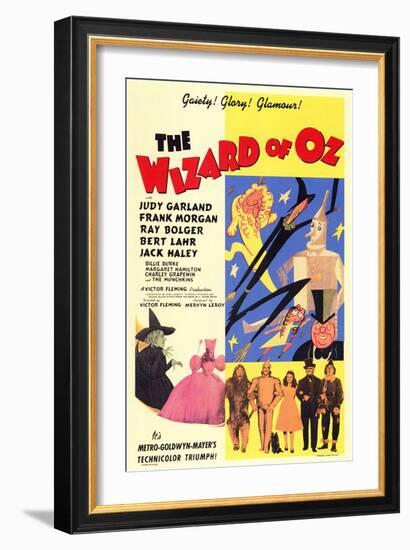 The Wizard of Oz, 1939-null-Framed Premium Giclee Print