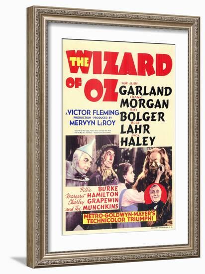 The Wizard of Oz, 1939-null-Framed Premium Giclee Print