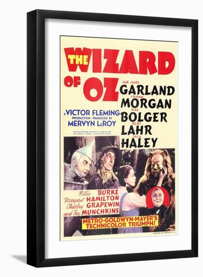 The Wizard of Oz, 1939-null-Framed Premium Giclee Print