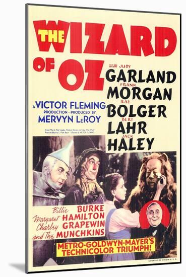 The Wizard of Oz, 1939-null-Mounted Art Print