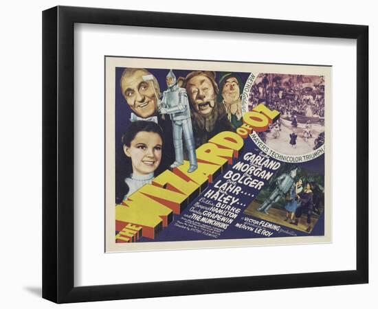 The Wizard of Oz, 1939-null-Framed Premium Giclee Print