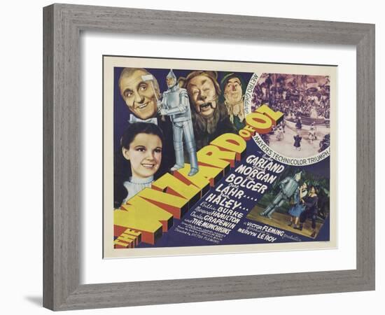 The Wizard of Oz, 1939-null-Framed Art Print