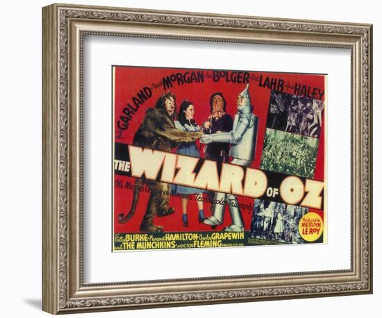 The Wizard of Oz, 1939-null-Framed Premium Giclee Print