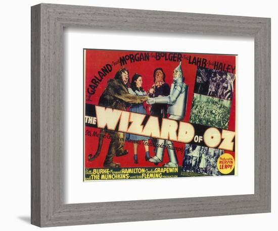 The Wizard of Oz, 1939-null-Framed Premium Giclee Print