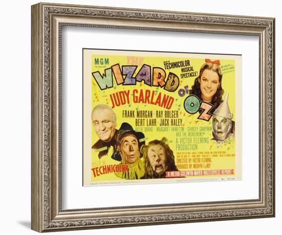 The Wizard of Oz, 1939-null-Framed Premium Giclee Print