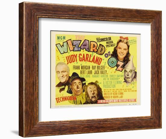 The Wizard of Oz, 1939-null-Framed Premium Giclee Print