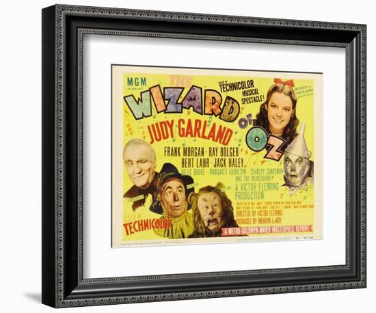 The Wizard of Oz, 1939-null-Framed Premium Giclee Print