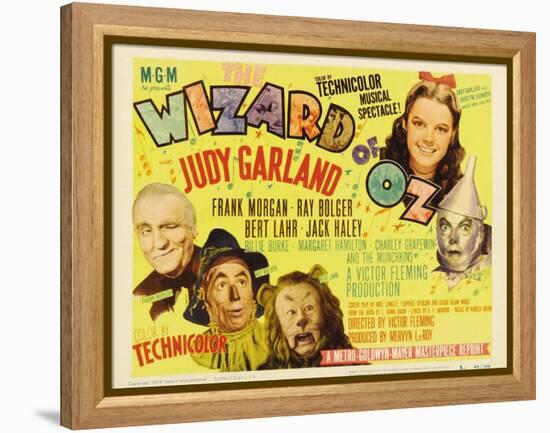 The Wizard of Oz, 1939-null-Framed Stretched Canvas