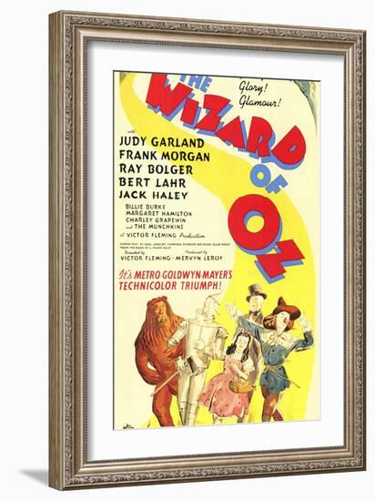 The Wizard of Oz, 1939-null-Framed Premium Giclee Print