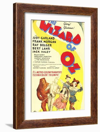 The Wizard of Oz, 1939-null-Framed Premium Giclee Print