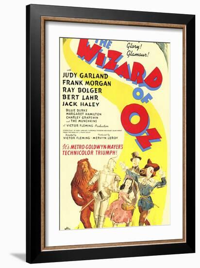 The Wizard of Oz, 1939-null-Framed Premium Giclee Print