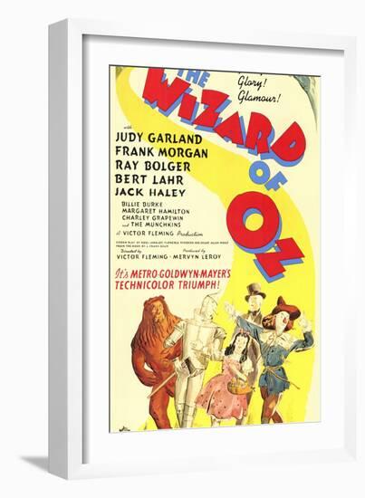 The Wizard of Oz, 1939-null-Framed Premium Giclee Print