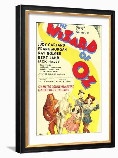 The Wizard of Oz, 1939-null-Framed Premium Giclee Print