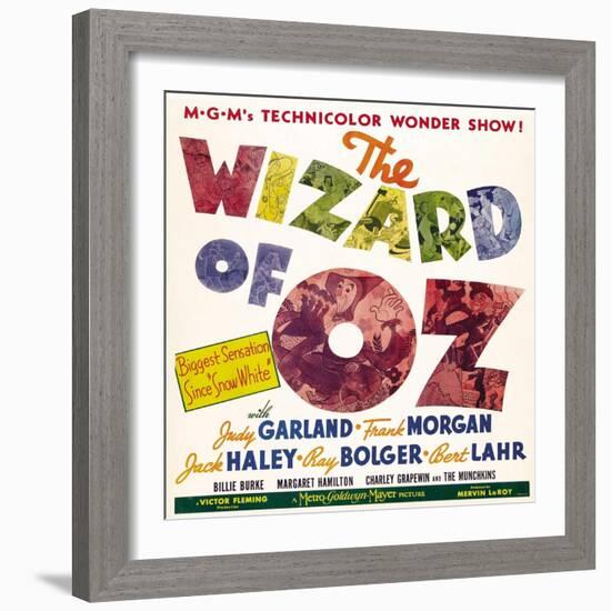 The Wizard of Oz, 1939-null-Framed Art Print