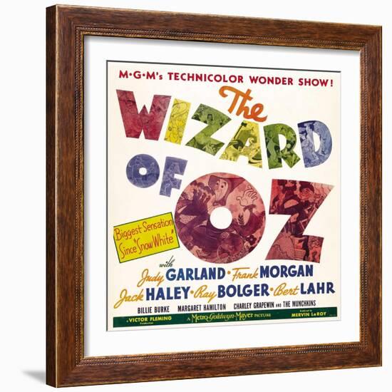 The Wizard of Oz, 1939-null-Framed Art Print