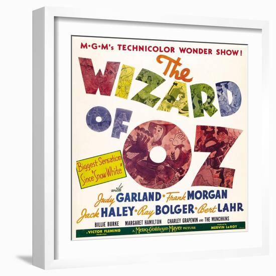 The Wizard of Oz, 1939-null-Framed Art Print