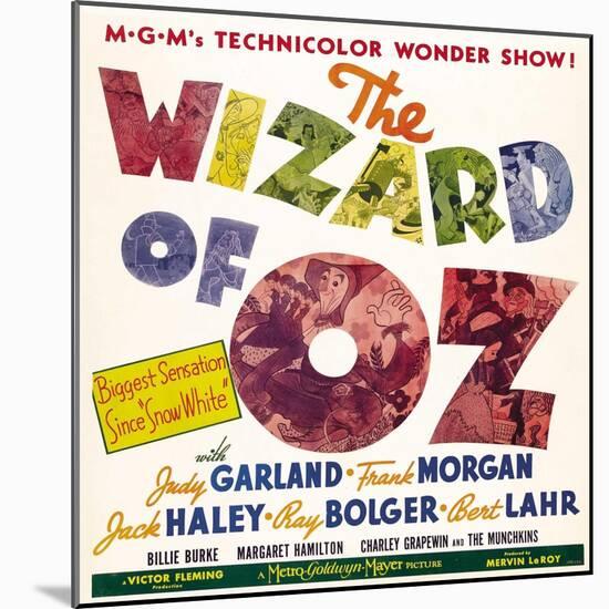 The Wizard of Oz, 1939-null-Mounted Art Print