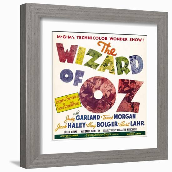 The Wizard of Oz, 1939-null-Framed Art Print