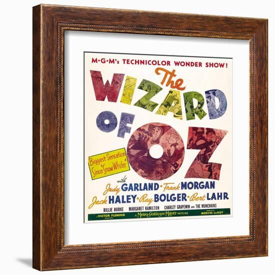 The Wizard of Oz, 1939-null-Framed Art Print