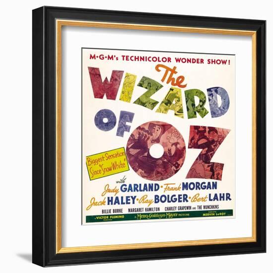 The Wizard of Oz, 1939-null-Framed Art Print