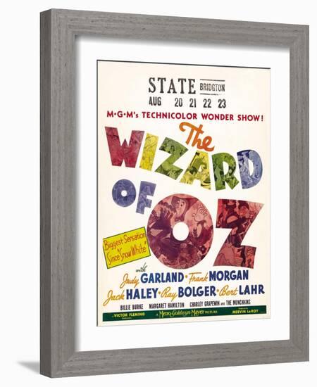 The Wizard of Oz, 1939-null-Framed Art Print